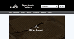 Desktop Screenshot of darassunnah.com